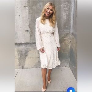 Chic wish cream dress